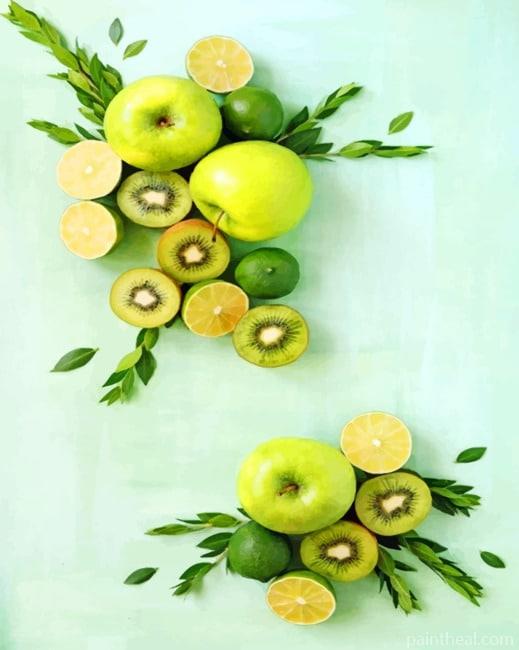 Green Fruits NEW Painting By Numbers Kits