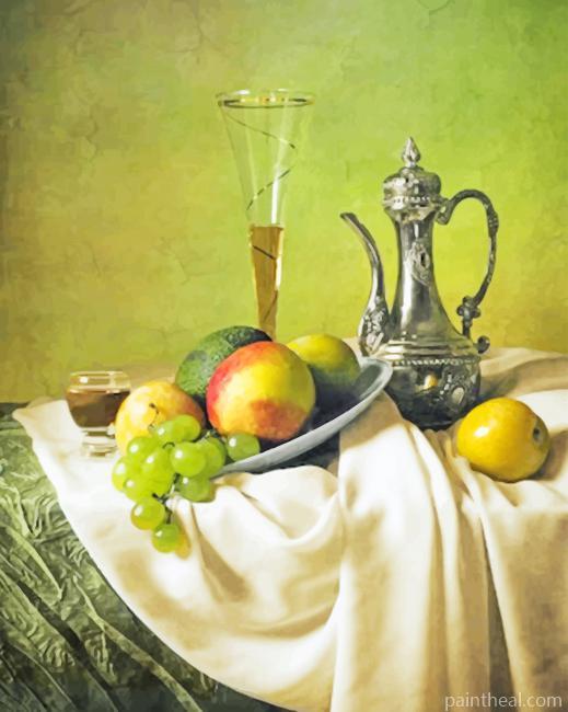 Fruits Still Life NEW Painting By Numbers Kits