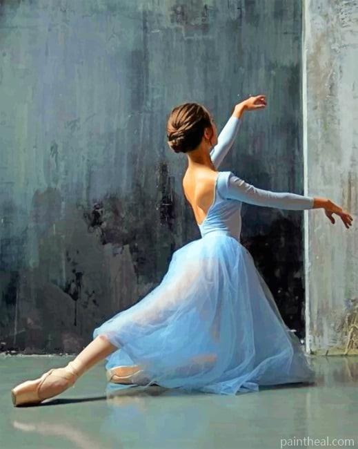 Aesthetic Ballerina Women Painting By Numbers Kits