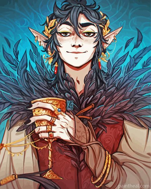 The Cruel Prince Cardan Greenbriar Painting By Numbers Kits