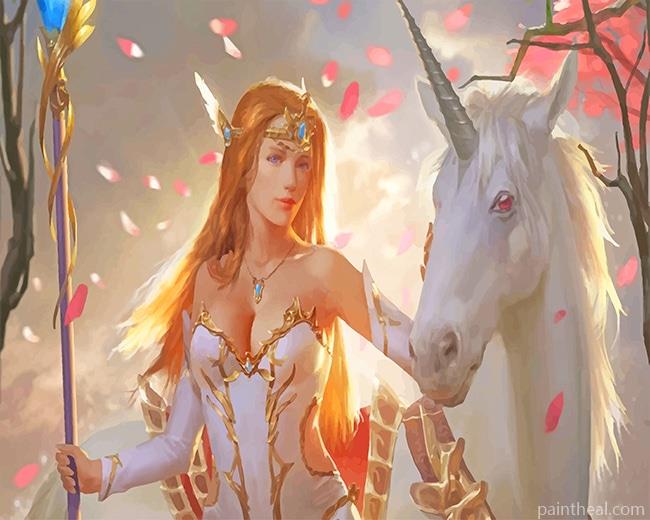 Angel Unicorn NEW Painting By Numbers Kits