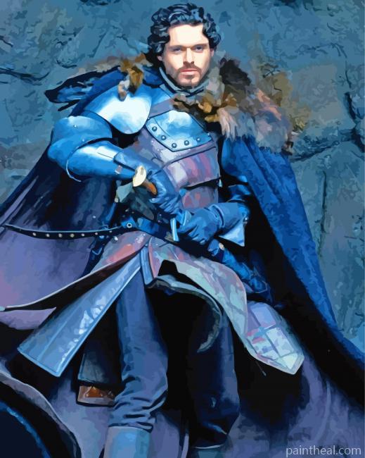 Robb Stark GOT Painting By Numbers Kits