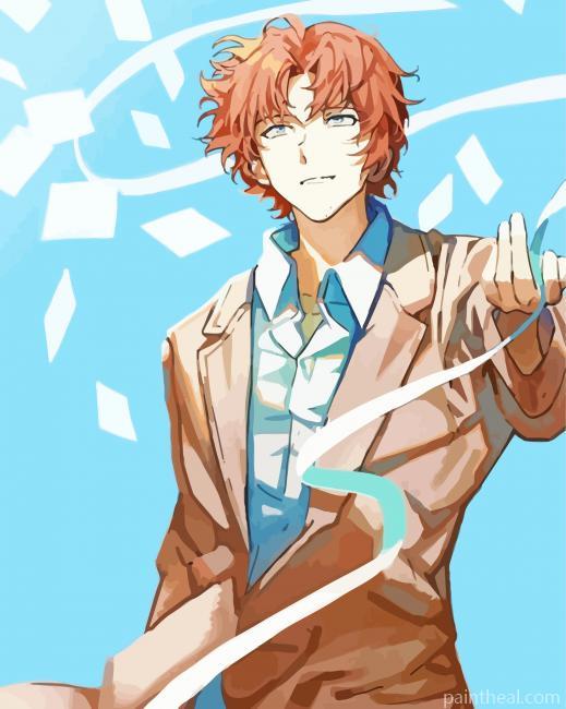 Odasaku Anime Character Art Painting By Numbers Kits