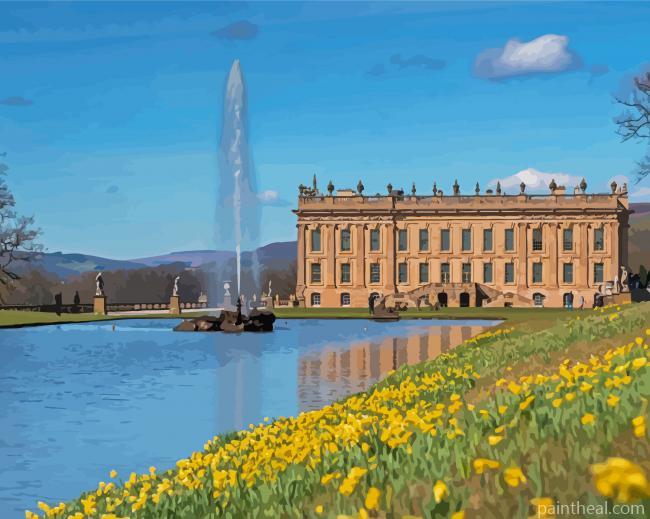 The Chatsworth House Painting By Numbers Kits