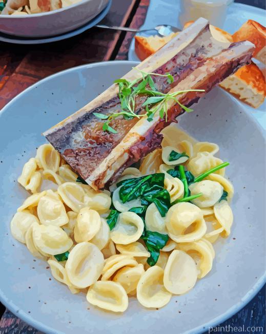Bone Marrow Pasta Painting By Numbers Kits