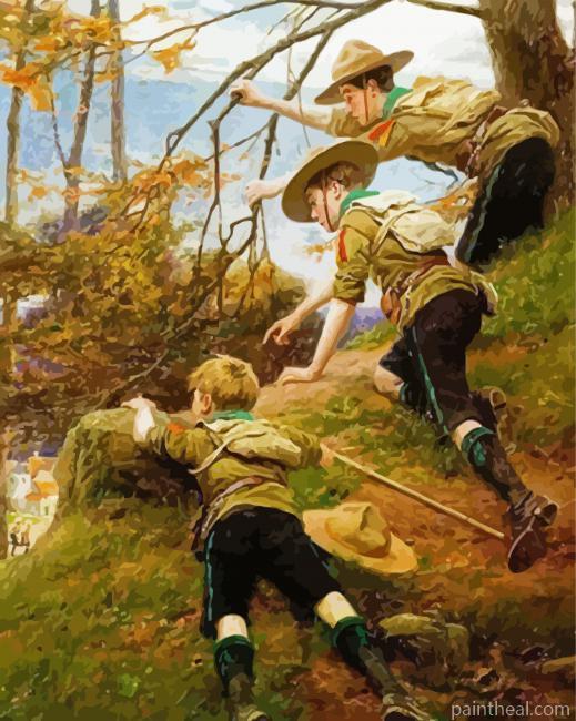 Scout Painting By Numbers Kits