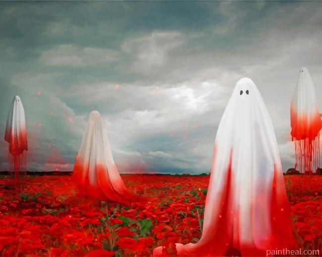 Bloody Ghosts NEW Painting By Numbers Kits