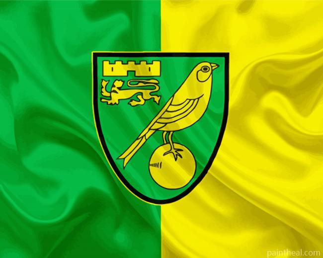 The Norwich City FC Logo Painting By Numbers Kits
