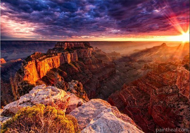 Grand Canyon National Park Landscape Painting By Numbers Kits