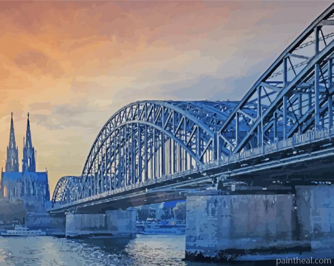 European Bridge Painting By Numbers Kits