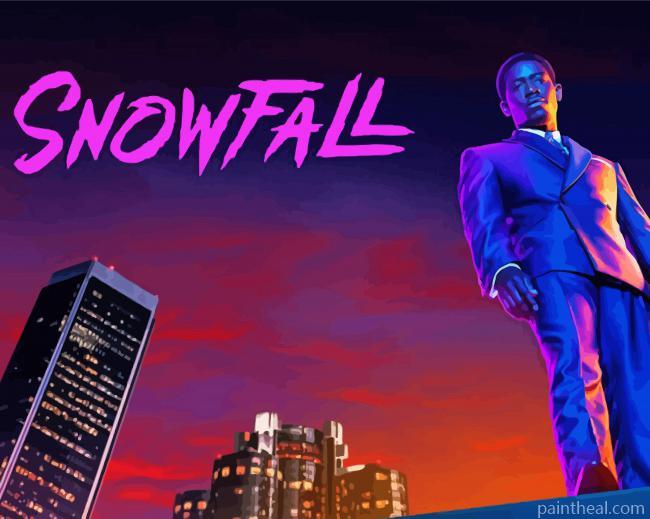 Franklin Saint Snowfall Serie Painting By Numbers Kits