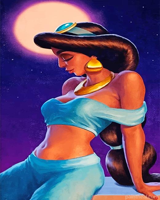Sexy Jasmine NEW Painting By Numbers Kits