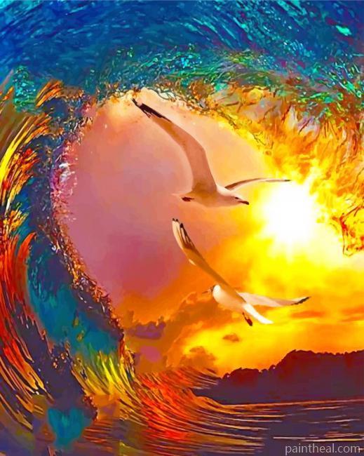 Wave Sunset NEW Painting By Numbers Kits