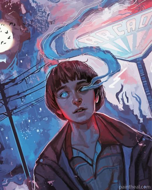 Will Byers Art Painting By Numbers Kits