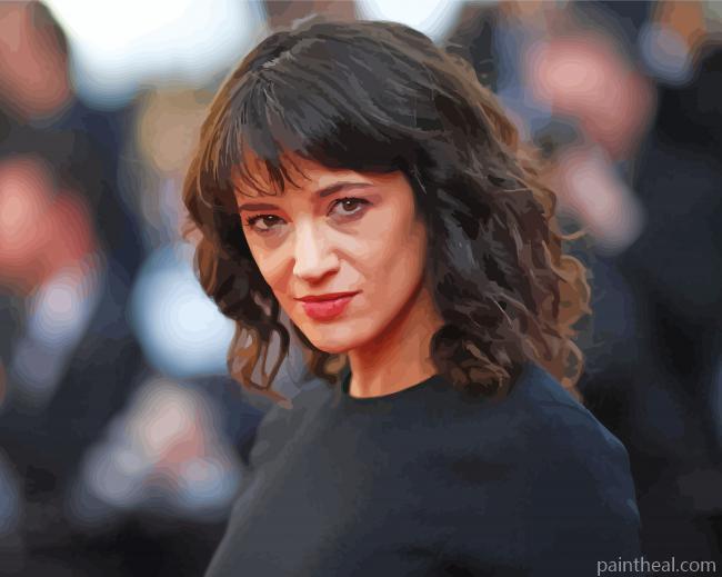 Italian Actress Asia Argento Painting By Numbers Kits