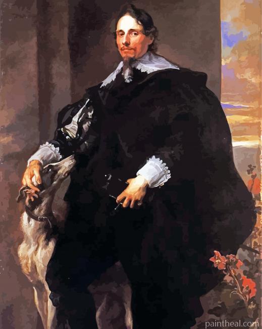 Philippe Le Roy By Antoine Van Dyck Painting By Numbers Kits