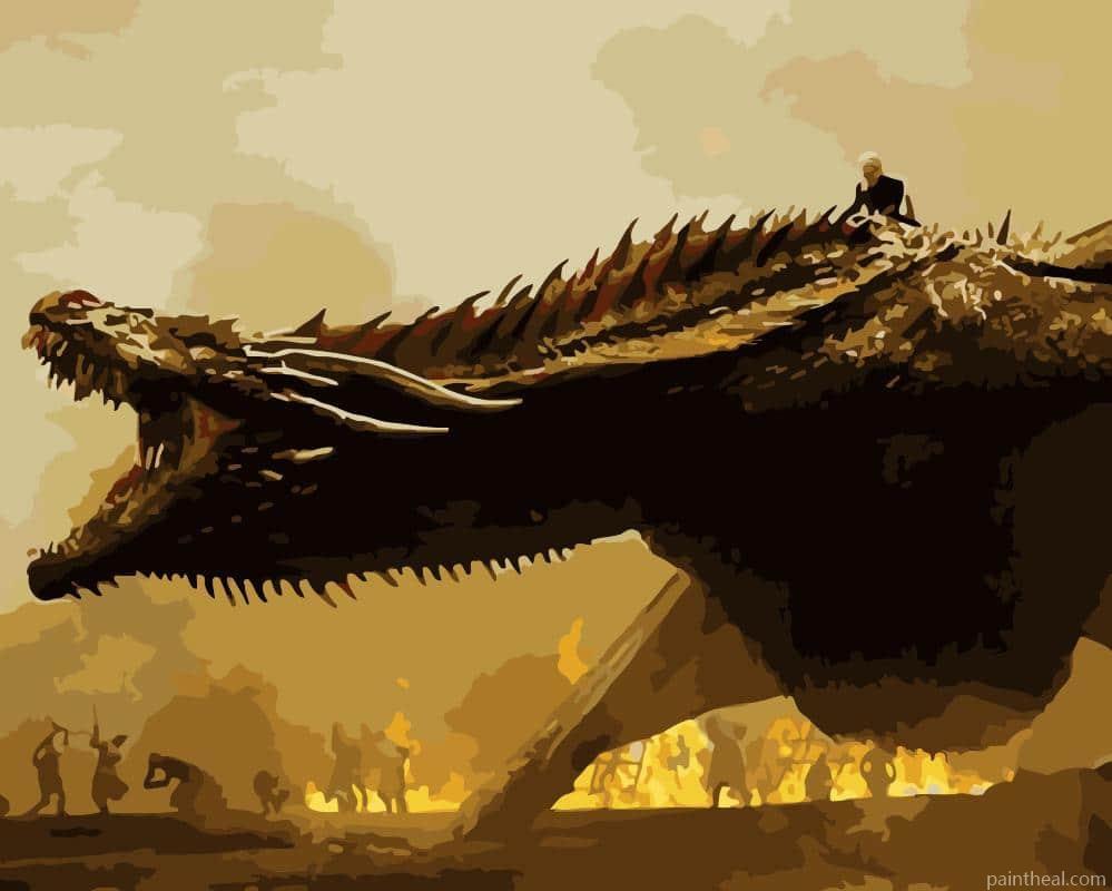 Drogon Got Animals Painting By Numbers Kits