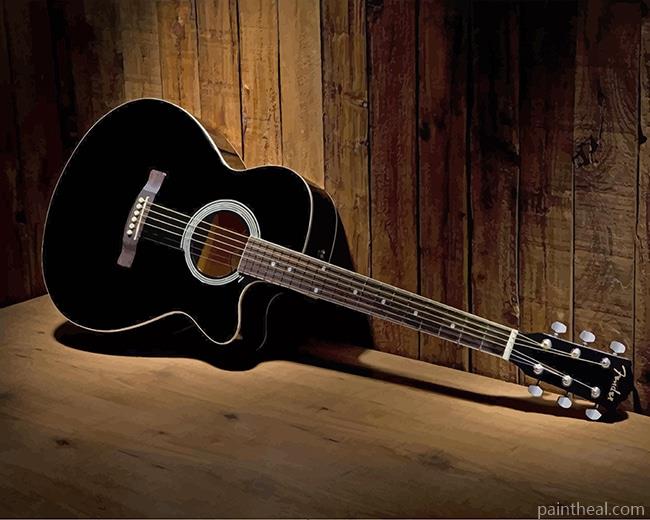 Dark Guitar NEW Painting By Numbers Kits