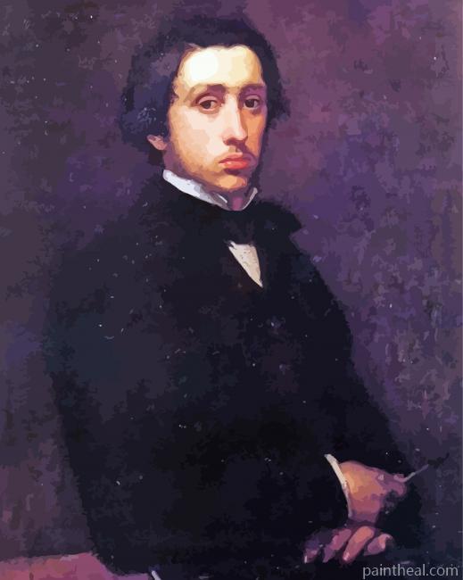 Edgar Degas Portrait Painting By Numbers Kits