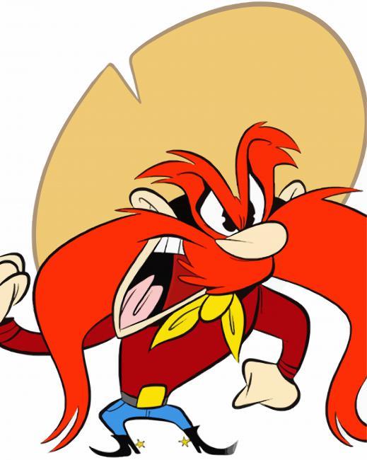 Yosemite Sam Cartoon Painting By Numbers Kits