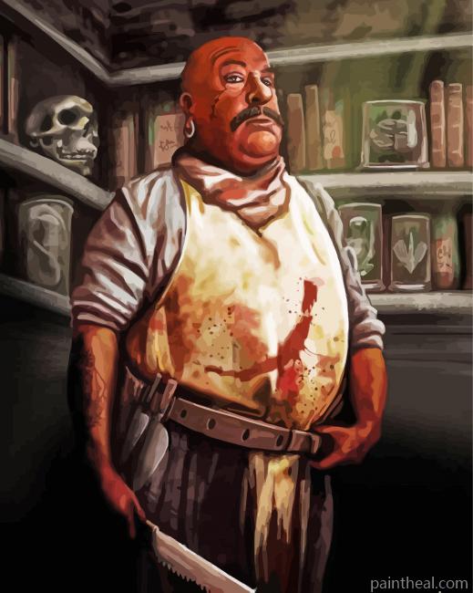 Butcher Art Painting By Numbers Kits