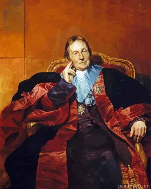 Marquis De Pastoret By Paul Delaroche Painting By Numbers Kits