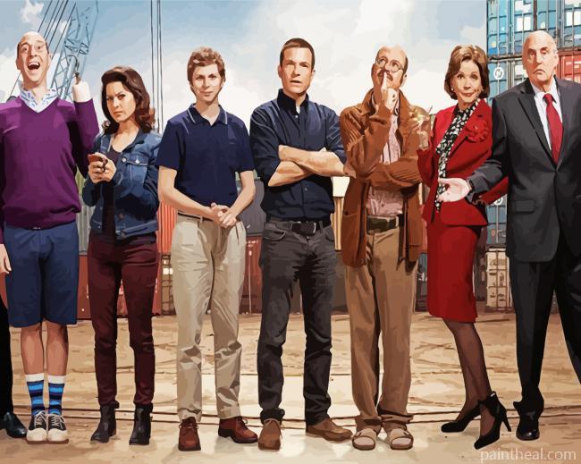 Arrested Development Characters Painting By Numbers Kits