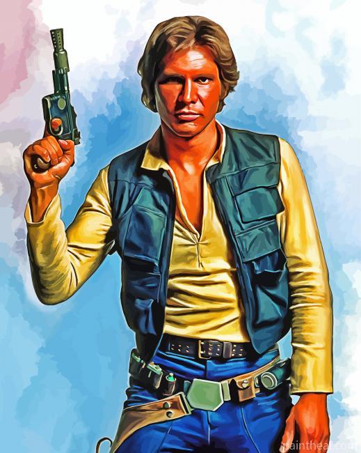 Captain Han Solo Painting By Numbers Kits