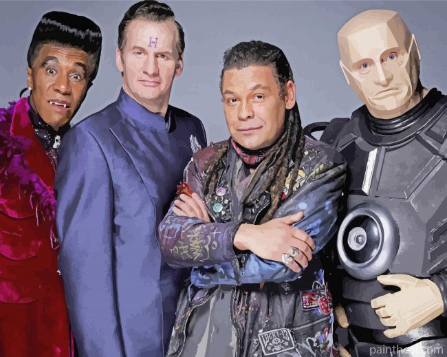 Red Dwarf Characters Painting By Numbers Kits