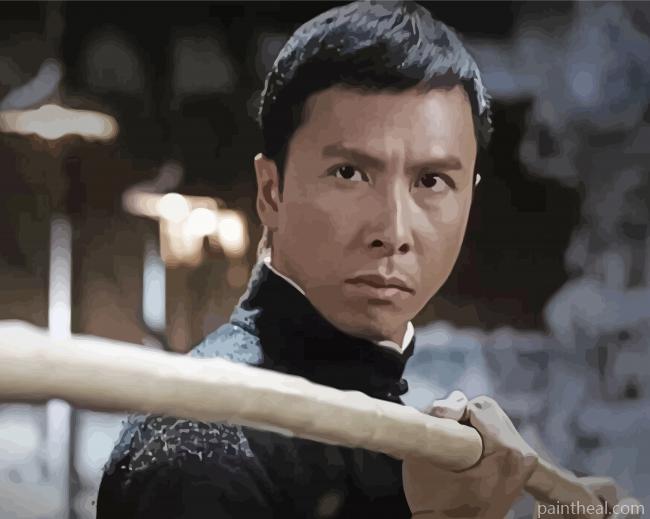 Donnie Yen Lp Man Character Painting By Numbers Kits