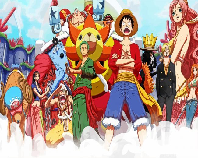 Mugiwara Pirates Painting By Numbers Kits