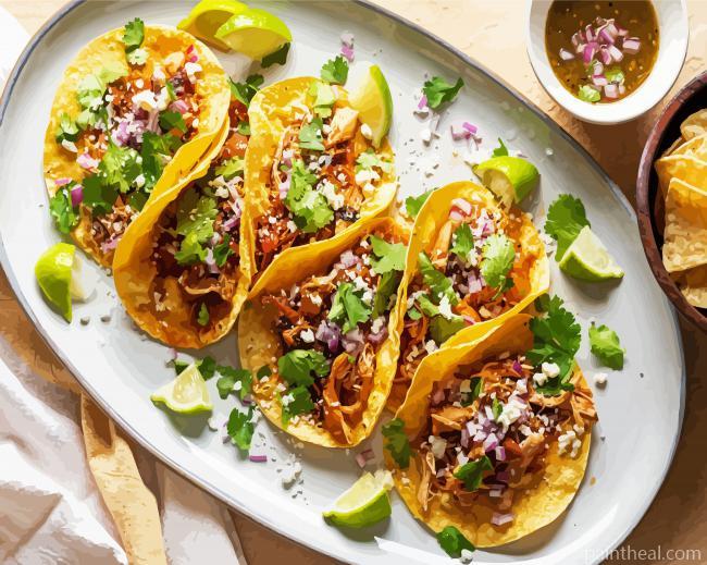 Taco Painting By Numbers Kits
