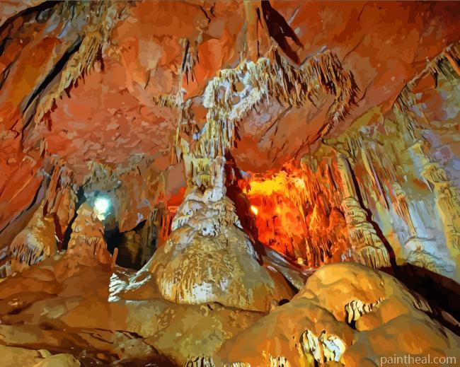 Mammoth Cave Interior Painting By Numbers Kits