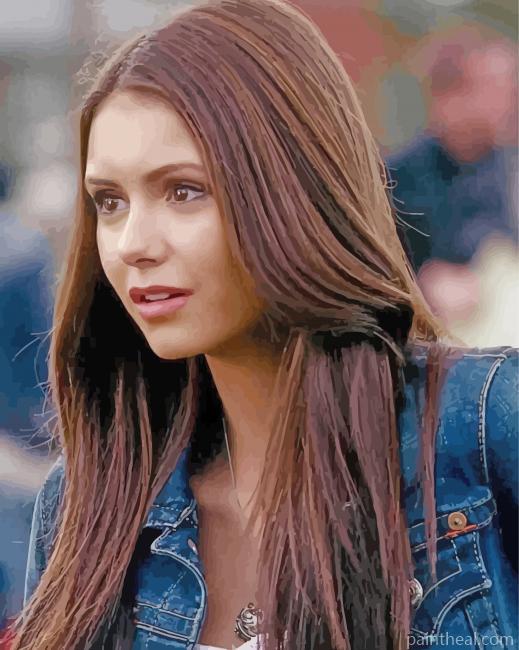 Elena Gilbert Movie Character Painting By Numbers Kits