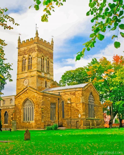 Northampton Church Painting By Numbers Kits