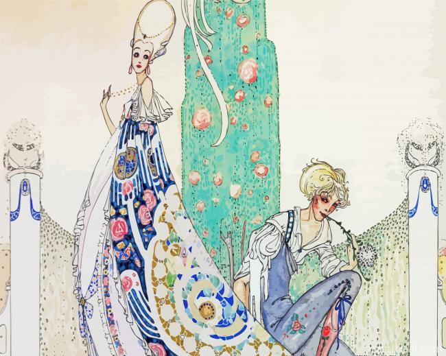 Illustrational Art By Kay Nielsen Painting By Numbers Kits