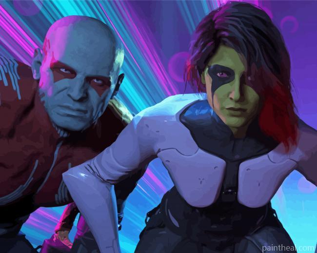 Guardian of the Galaxy Painting By Numbers Kits