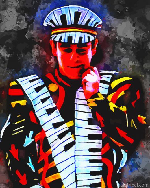 Rocketman Character Painting By Numbers Kits