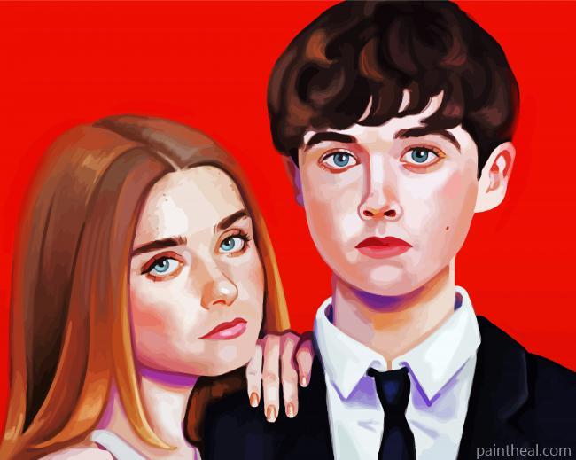 James And Alyssa Art Painting By Numbers Kits