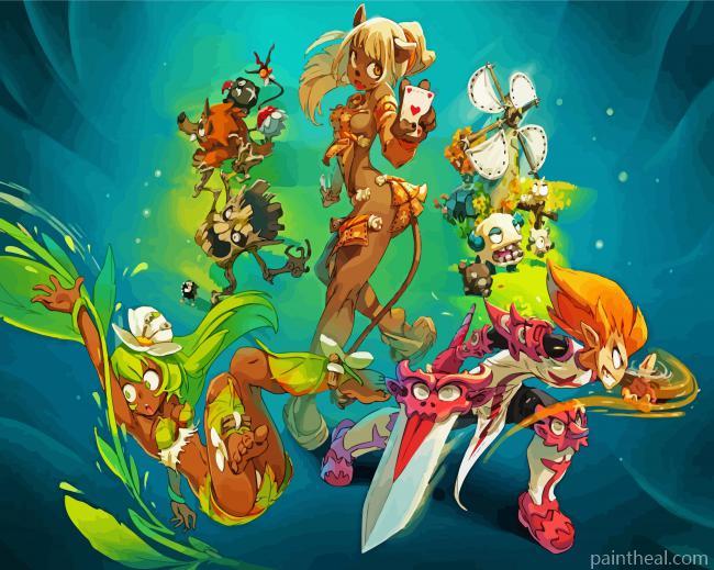 Wakfu Art Painting By Numbers Kits