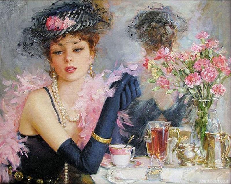 Beautiful Bride Canvas Wall Art Handpainted DIY Painting By Numbers Kits