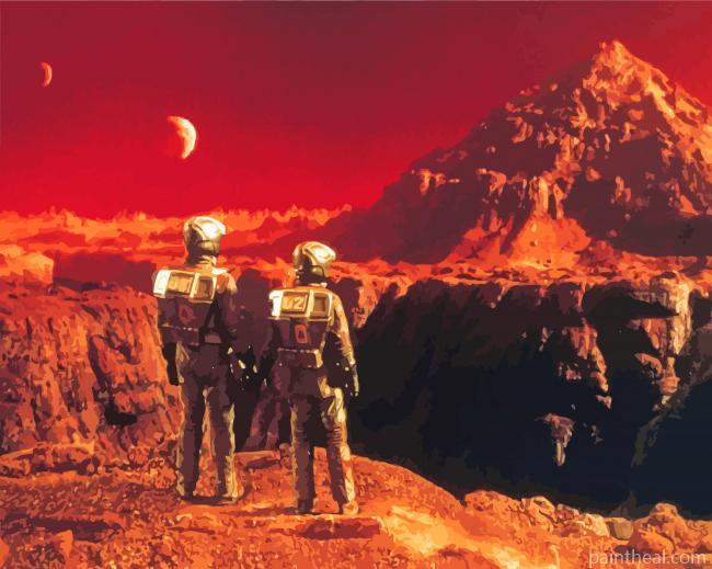 Total Recall Movie Painting By Numbers Kits