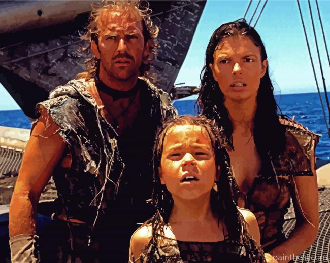 Waterworld Characters Painting By Numbers Kits