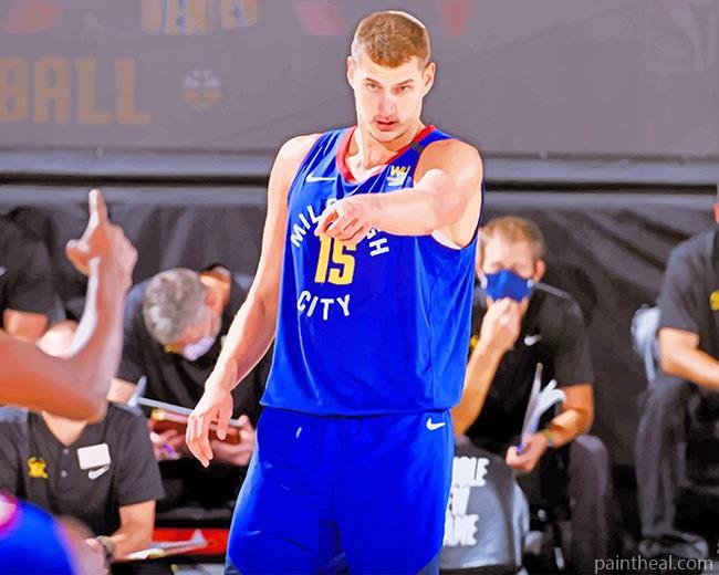 Nikola Jokic Denver Nuggets NEW Painting By Numbers Kits