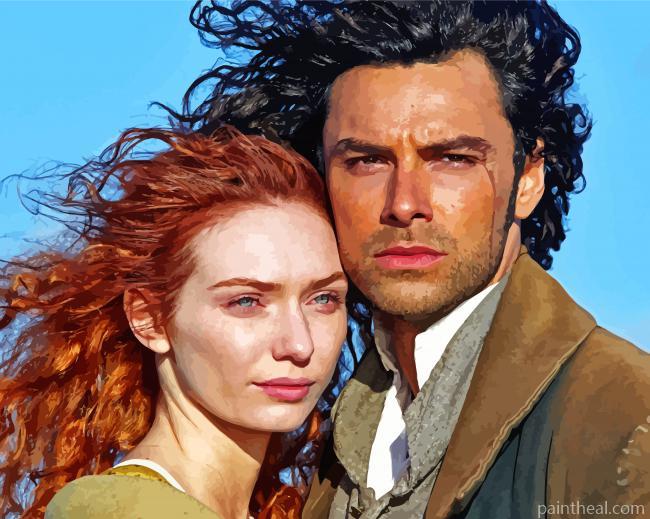 Poldark Demelza And Captain Ross Painting By Numbers Kits