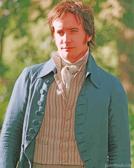 Mr Fitzwilliam Darcy Painting By Numbers Kits