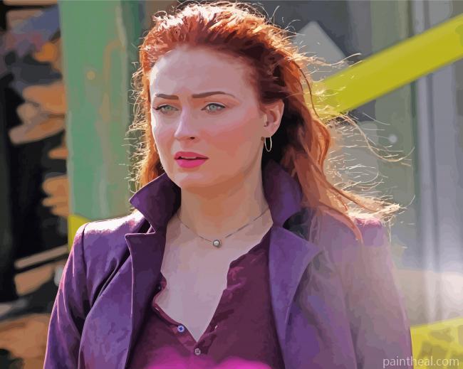Dark Phoenix Meghan Hetrick Painting By Numbers Kits