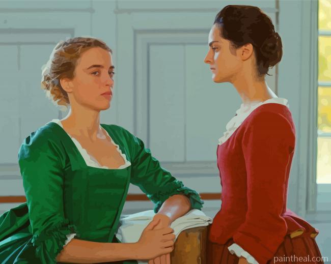 Portrait Of A Lady On Fire Movie Characters Painting By Numbers Kits