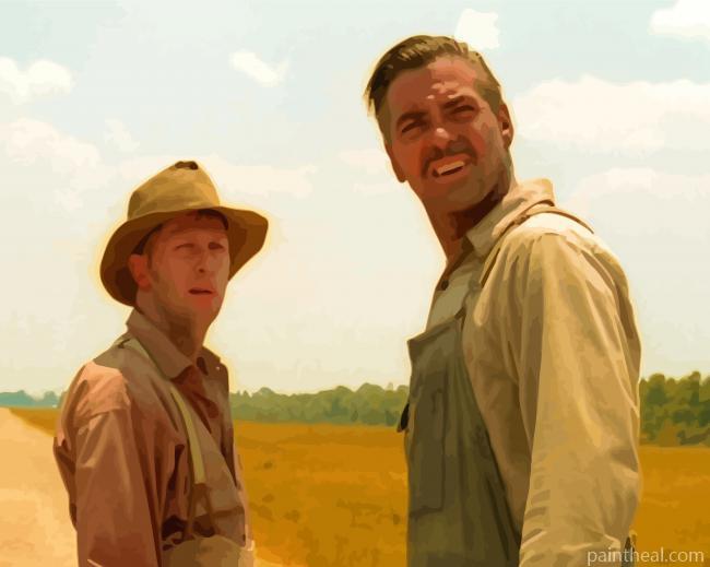O Brother Where Are You Thou Characters Painting By Numbers Kits