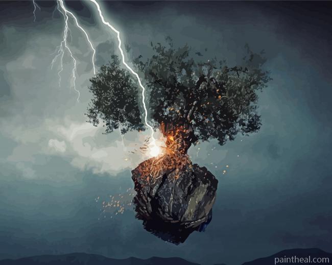 Thunder Tree Painting By Numbers Kits